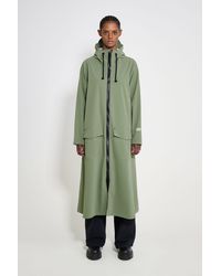 Stutterheim - Mosebacke Long Patch Raincoat - Lyst