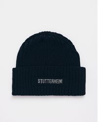 Stutterheim - Logo Beanie - Lyst