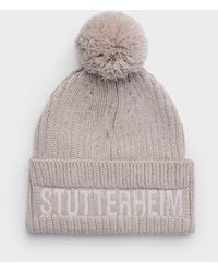 Stutterheim - April Beanie Light Sand - Lyst