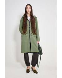 Stutterheim - Stockholm Long Patch Raincoat - Lyst