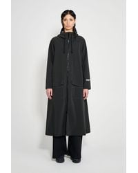 Stutterheim - Mosebacke Long Patch Raincoat - Lyst