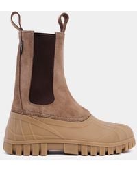 Stutterheim - Patrol Boot Shaft Suede/Fudge - Lyst