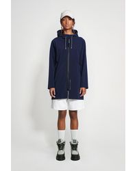 Stutterheim - Stockholm Lightweight Zip Matte Raincoat - Lyst