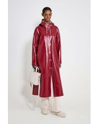 Stutterheim - Mosebacke Long Opal Raincoat - Lyst