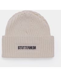 Stutterheim - Logo Beanie - Lyst