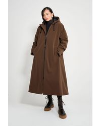 Stutterheim - Mosebacke Long Matte Winter Coat - Lyst