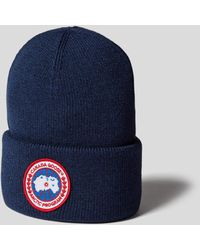 canada goose hat white