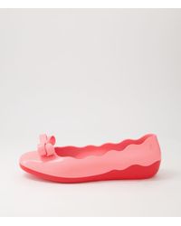 Melissa - Tessa Ii Ad My Pink Red Pvc Pink Red Shoes - Lyst