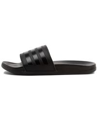 adidas - Adilette Comfort W Core Black Core Black Smooth Core Black Core Black Sandals - Lyst
