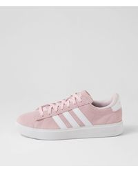 adidas - Grand Court 2.0 W Ad Clear Pink White Smooth Clear Pink White Sneakers - Lyst