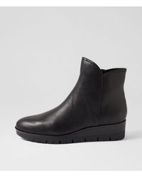 Diana Ferrari - Careto Df Black Black Sole Leather Black Black Sole Boots - Lyst