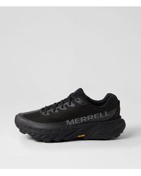 Merrell - Agility Peak 5 W Me Black Black Mesh Black Black Sneakers - Lyst