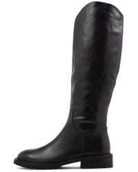 MOLLINI - Rebel Mo Black Black Heel Leather Black Black Heel Boots - Lyst