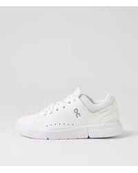 On Shoes - The Roger Adv W Oo White Undyed Vegan Leather White Undyed Sneakers - Lyst