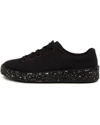 Camper Leather Courb Punch Hole Sneakers in Pink - Lyst