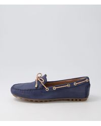 Geox - D Leelyan C Ge Blue Sand Leather Blue Sand Shoes - Lyst