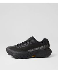 Merrell - Agility Peak 5 M Me Black Black Mesh Black Black Sneakers - Lyst