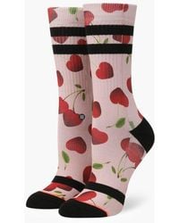 Stance Cherry Bomb Valentine's Day Woman - Multicolour