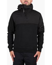 C P Company C.p. Company Sweat Hooded - Black