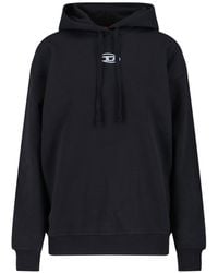DIESEL - Felpa Cappuccio "F-Buxt-Hood-Od" - Lyst