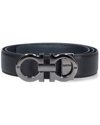Ferragamo - 'Reversible Gancini' Belt - Lyst