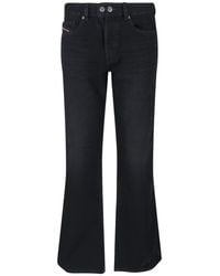 DIESEL - Flared Jeans With Classic Five-Pocket Design - Lyst
