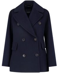 Max Mara - Giacca Caban In Lana Vergine - Lyst