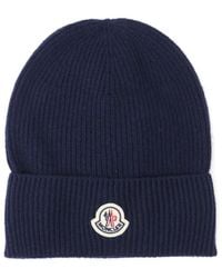 Moncler - Virgin Wool And Cashmere Beanie - Lyst