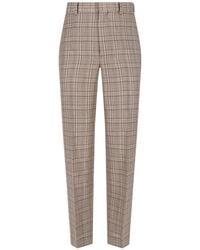 AURALEE - Pantaloni In Seta E Lino - Lyst