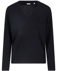 Aspesi - V-Neck Knit Sweater - Lyst