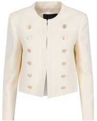 The Seafarer - Button Detail Jacket - Lyst