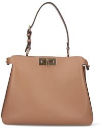 Fendi - Medium Handbag "Peekaboo Soft" - Lyst