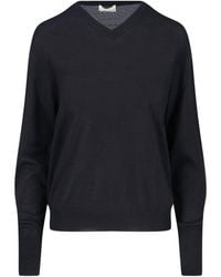 Ma'ry'ya - Virgin Wool And Silk Blend Sweater - Lyst