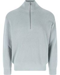 Closed - Zip Sweater - Lyst