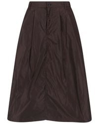 Aspesi - A-Line Midi Skirt - Lyst