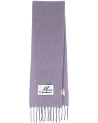 Marni - Fringed Wool Scarf - Lyst