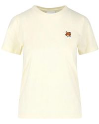 Maison Kitsuné - T-Shirt Fox Head - Lyst