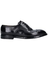 Premiata - Abner Worn-Effect Leather Derby Shoes - Lyst