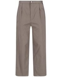 Low Classic - Tailored Trousers - Lyst
