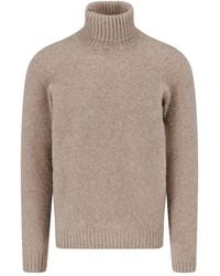 Drumohr - Wool Turtleneck Sweater - Lyst