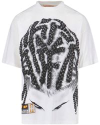 PDF - 'Braids' T-Shirt - Lyst