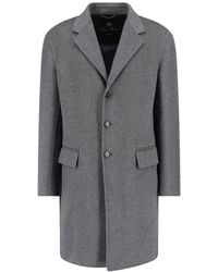Loro Piana - Single-Breasted Coat “Paolo” - Lyst