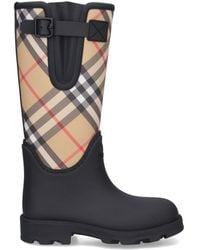 Burberry - Stivali "Marsh Stamp" - Lyst