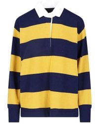 Nili Lotan - Striped Wool-Cashmere Rugby Sweater - Lyst