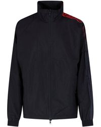Y-3 - Gradient 3 Stripes Zip-Through Knit Sweatshirt - Lyst