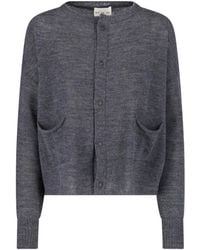 Ma'ry'ya - Virgin Wool Cardigan - Lyst