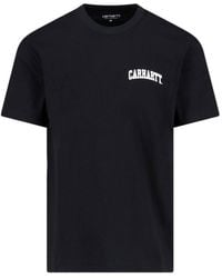 Carhartt - 's/s University Script' T-shirt - Lyst