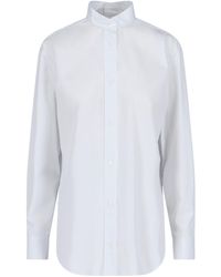 Fendi - Mandarin Collar Shirt - Lyst