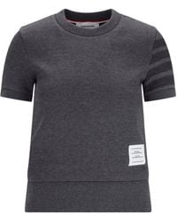 Thom Browne - Short Sleeve Sweater - Lyst
