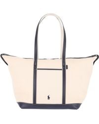 Polo Ralph Lauren - Medium Logo Tote Bag - Lyst